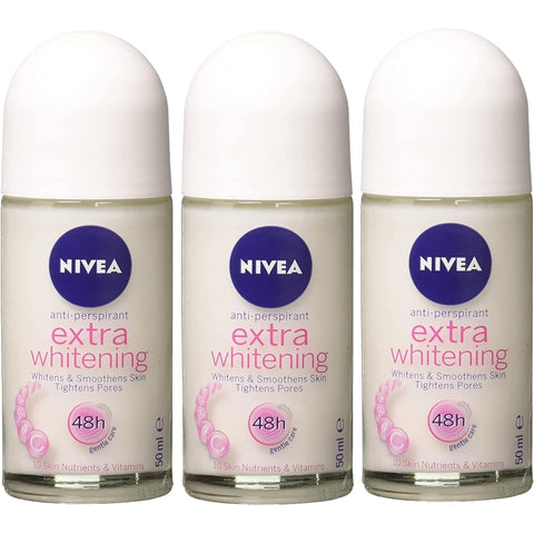 Nivea Roll On Extra Whitening 50ml