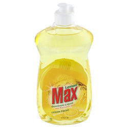 Lemon Max Dishwash Liquid Lemon Fresh 475 Ml