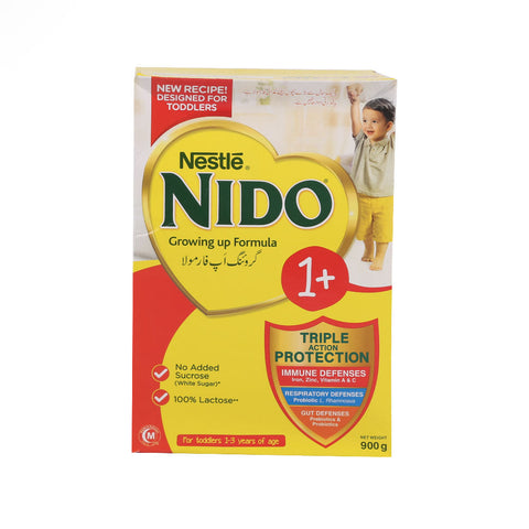 Nestle Nido Milk Powder Growing Up Formula 1Plus 900 Gm