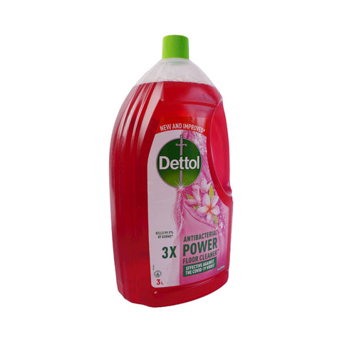 Dettol Floor Cleaner Antibacterial Power Floral 3 Ltr