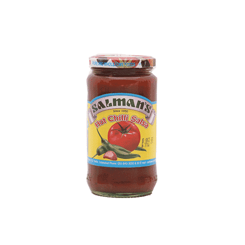 Salmans Hot Chilli Salsa Sauce 370g