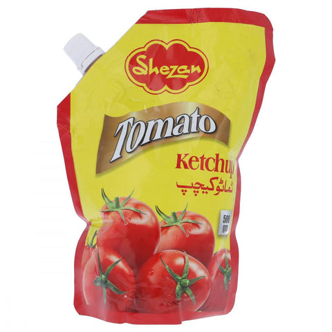 Shezan Tomato Ketchup Pouch 400 Gm