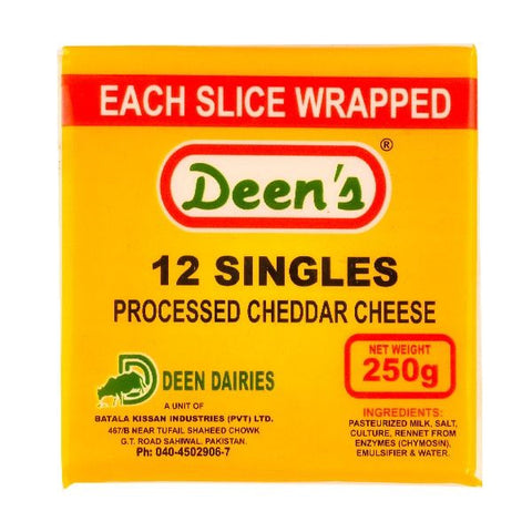 Deen Cheese Slice 10s 200g