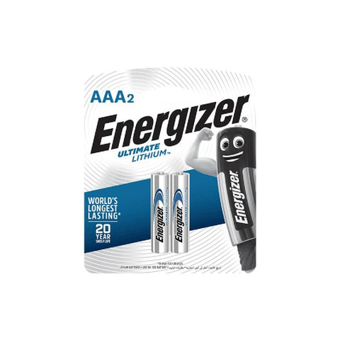 Energizer Batteries Ultimate Lithium AAA 2 Count