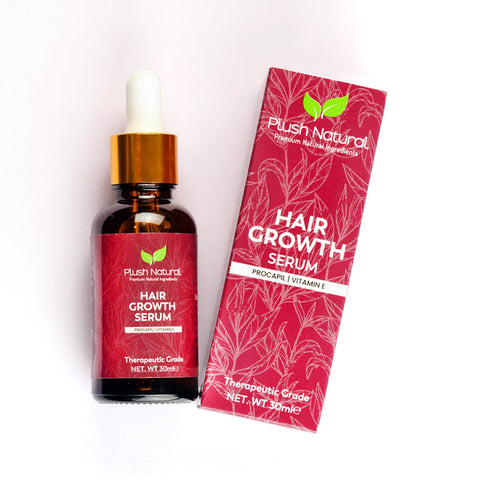 Plush Natural Hair Growth Serum 15ml