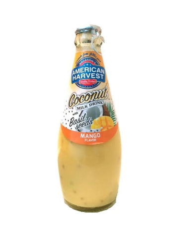 American Harvest Basil Seed Drink with Mango, 290ml