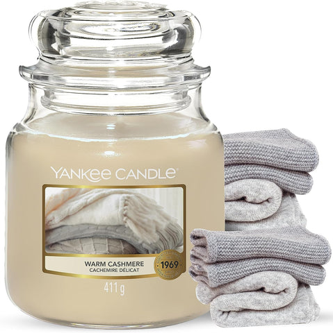 Yankee Candle Warm Cashmere Medium Jar 411g