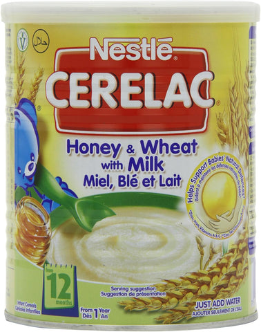 Nestle Cerelac Tin Honey & Wheat With Milk 400g