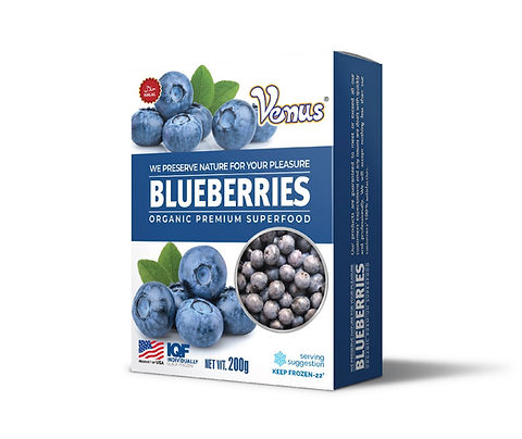 Venus Frozen Blueberries 200G