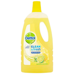 Dettol Cleaner Fresh Sparkling Lemon Lime Burst 1 Ltr