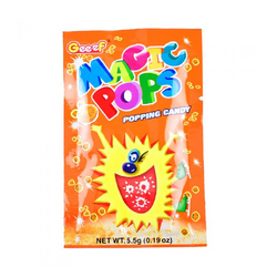 Magic Pops Candy Orange 5.5 Gm