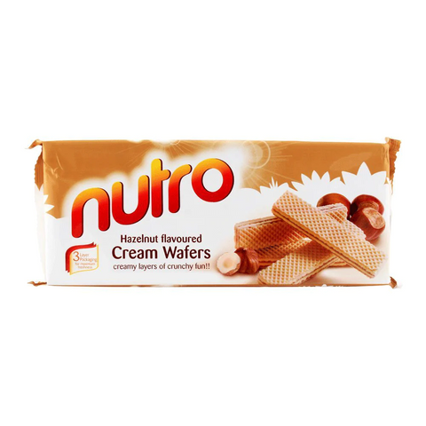 Nutro Cream Wafers Hazelnut Flavoured 150 Gm