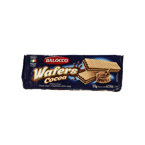 Balocco Snack Wafer Cacao 175 Gm