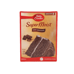Betty Crocker Cake Mix Super Moist Dark Chocolate 500 Gm