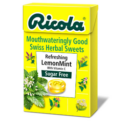 Ricola Candy Lemon Mint Sugar Free 45 Gm