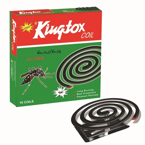 Kingtox Mosquito Coil Green 10Pc Pack Basic