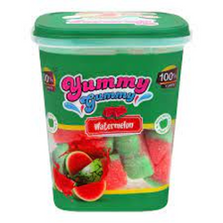 Yummy Gummy Jelly Watermelon Jar 175 Gm