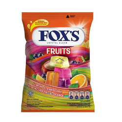 Foxs Candy Mix Fruits Crystal Clear 90 Gm