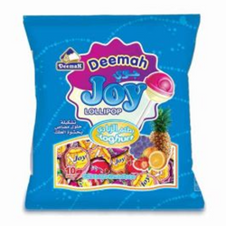 Deemah Assorted Joy Lollipop Pouch 25 Pcs