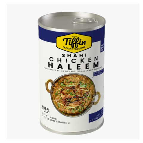 Tiffin Chicken Haleem Ready To Eat Tin 400 Gm