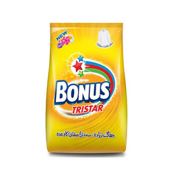Bonus Washing Powder Tristar Pouch 525 Gm