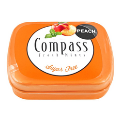 Compass Fresh Mint Sugar Free Peach 14Gm