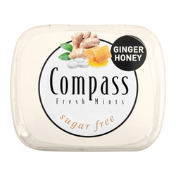 Compass Fresh Mint Sugar Free Ginger Honey 14Gm