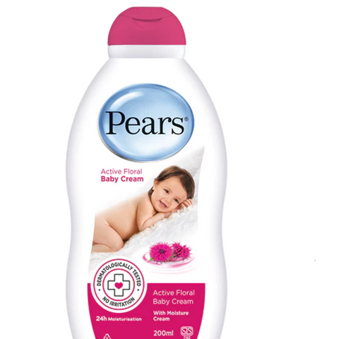 Pears Baby Cream Active Floral 200 Ml