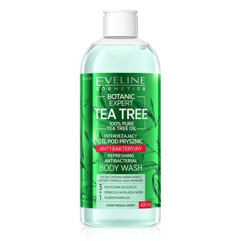 Botanic Expert 100% Tea Tree Oil Refreshing Antibacterial Body Wash 400ml