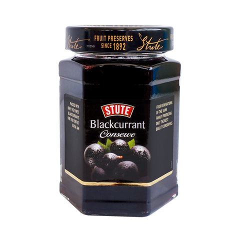 Stute Conserve Jam Blackcurrant 340G