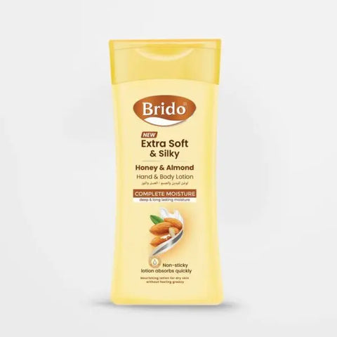 Brido Honey & Almond Hand & Body Lotion- Extra Soft & Silky