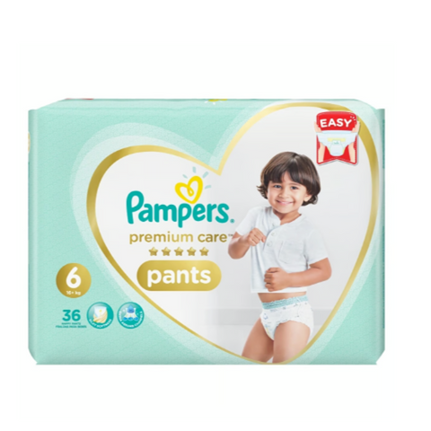 6 Pampers Premium Care 16 Plus Kg 36 Pants