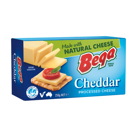 Beqa Cheddar Processed Cheese 250g