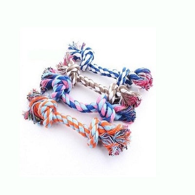 Dog Chew Cotton Braided Bone Toy