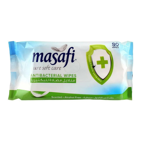 Masafi Antibarcterial Wipes 80 Wipes