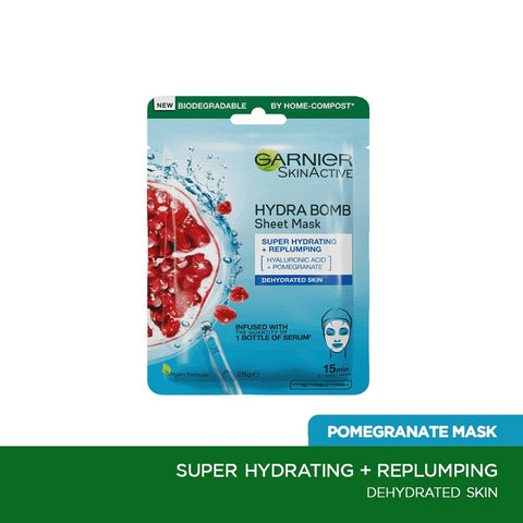 Garnier Hydra Bomb Tissue Mask Ultra Hydrating + Replumping