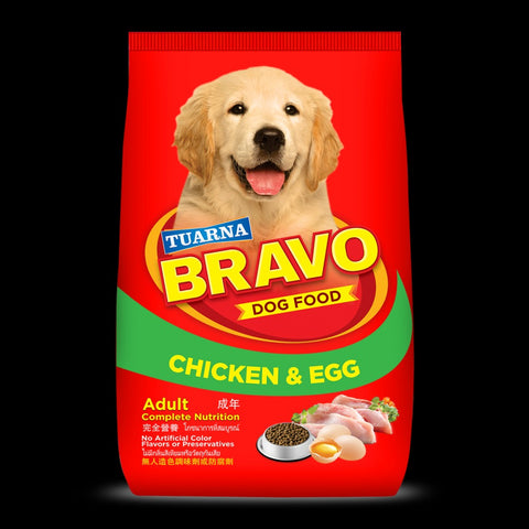 Tuarna Bravo Dog Food Chicken & Egg 1300g