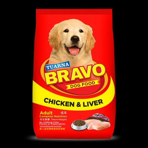 Tuarna Bravo Dog Food Chicken & Liver 450g