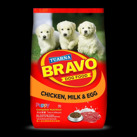 Tuarna Bravo Dog Food Chicken Milk & Egg 1300g