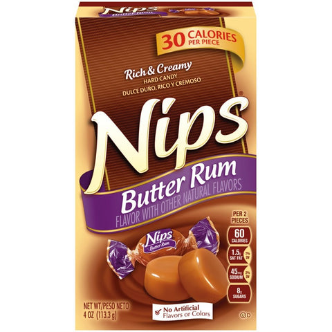 Nips Butter Rum Candy 113.3