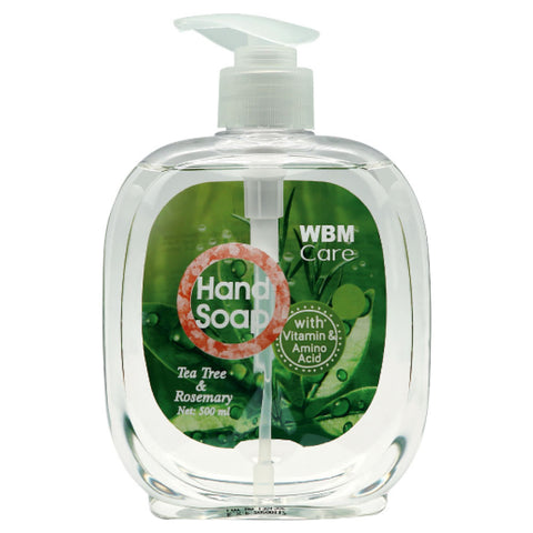 WBM Hand Wash Tea Tree & Rosemary 500ml