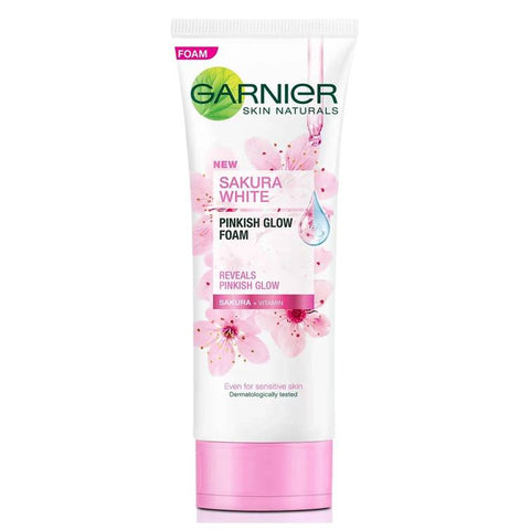 Garnier Sakura white pinkish Glow whip foam 100g