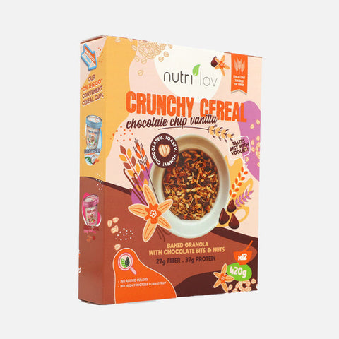 Nutrilov Crunchy Cereal Chocolate Chip Vanilla 420G