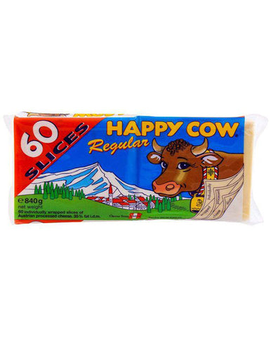 Happy Cow Catering Regular Slice Cheese 840g