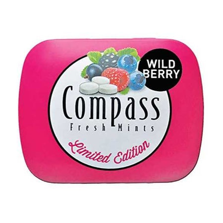Compass Fresh Mint Sugar Free Compass Wildberry 14 Gm
