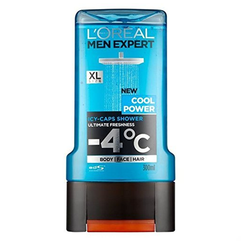 Loreal Men Expert Shower Gel Cool Power Icy Caps 300ML