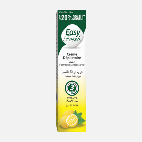 Easy Fresh Hair Removing Cream (Lemon)