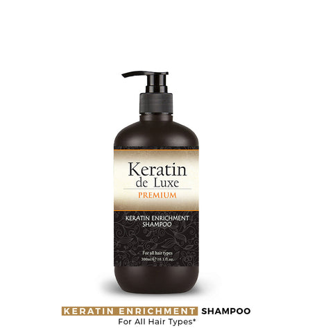 Keratin Deluxe Hair Shampoo 300Ml