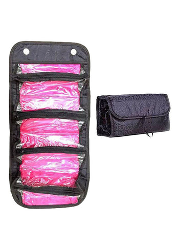 Comfortably Fit Travel Makeup Bag Black