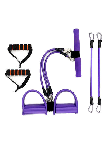 Pull Rope Fitness Resistance Bands With Foot Pedal